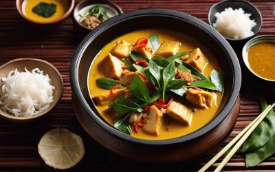 Curry de poisson séché et de liserons d’eau : recette traditionnelle asiatique