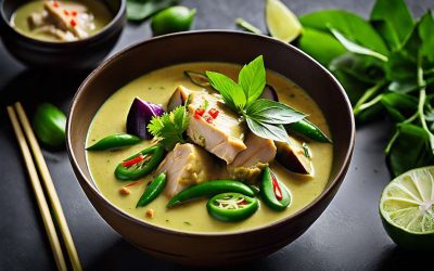 Recette de curry vert au poulet : kaeng Kiew Wan Kai