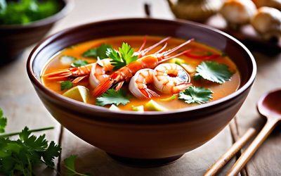 Recette de la soupe Tom Yam : saveurs d’Asie